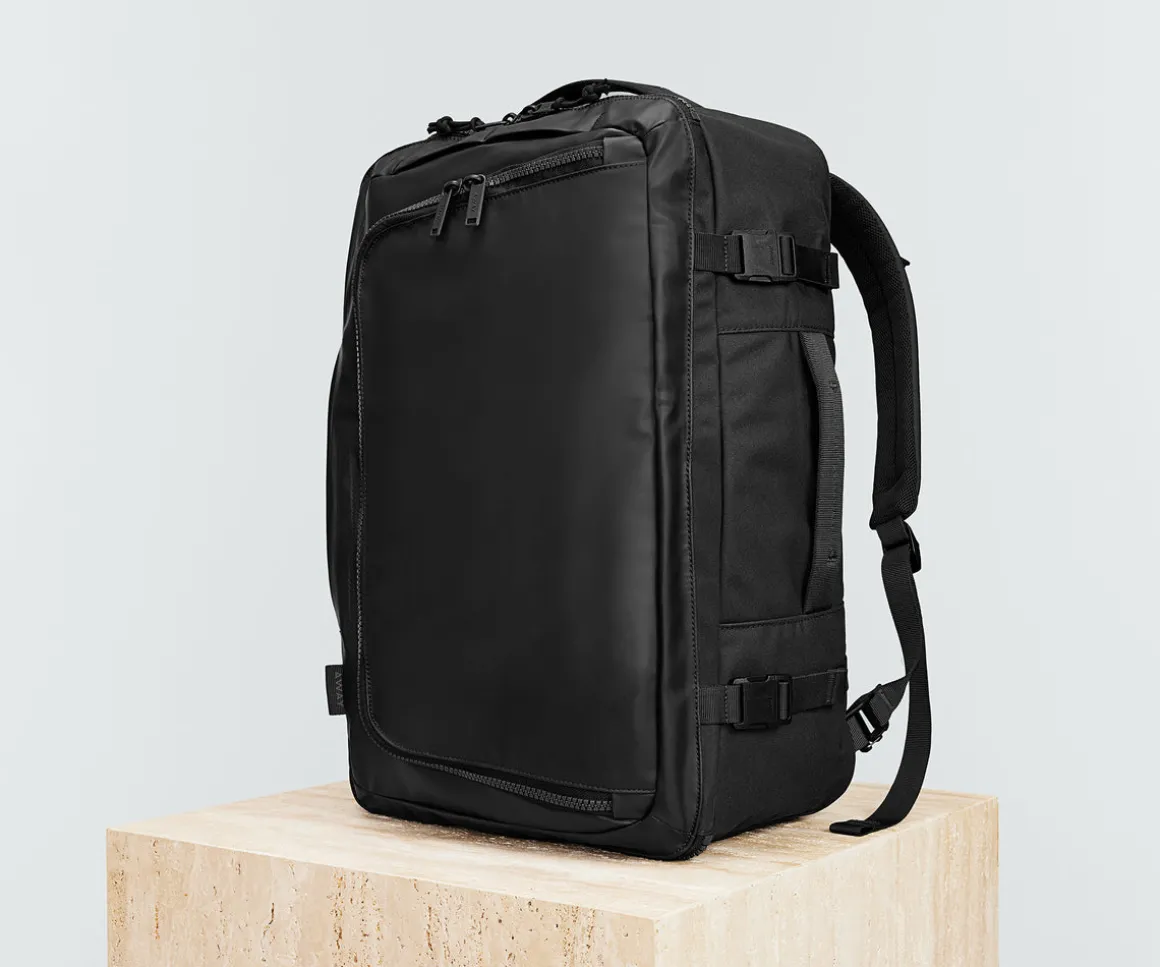 Active Convertible Backpack 45L in Jet Black