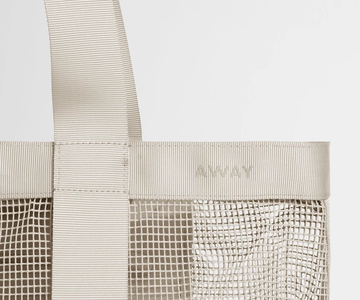 Beach Tote in Salt White