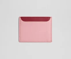 Card Case in Flamingo Pink