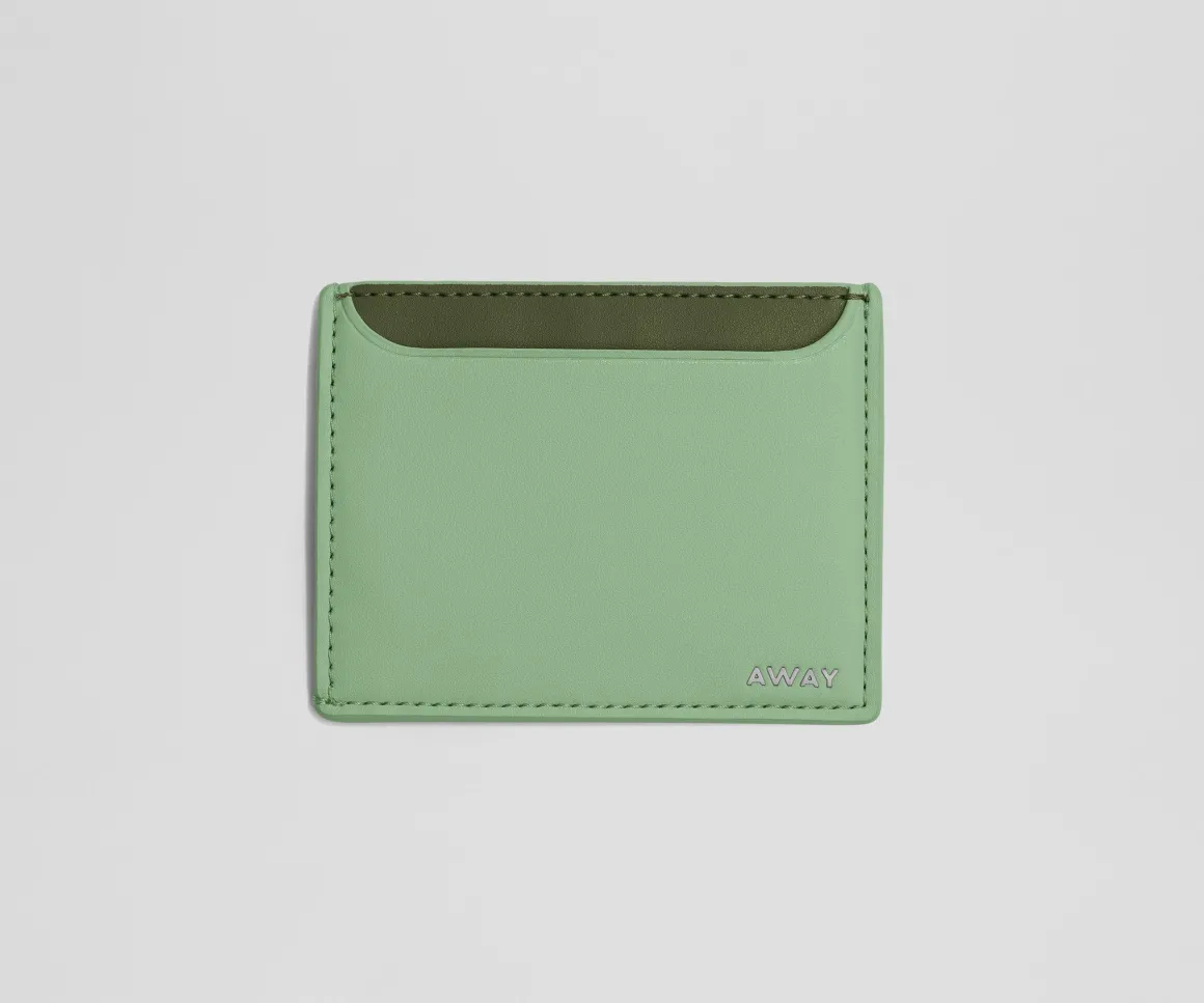 Card Case in Sea Green