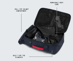 Carry-On Boot Bag 55L in Jet Black