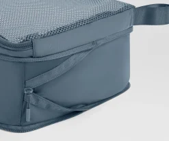 Compression Packing Cubes in Coast Blue