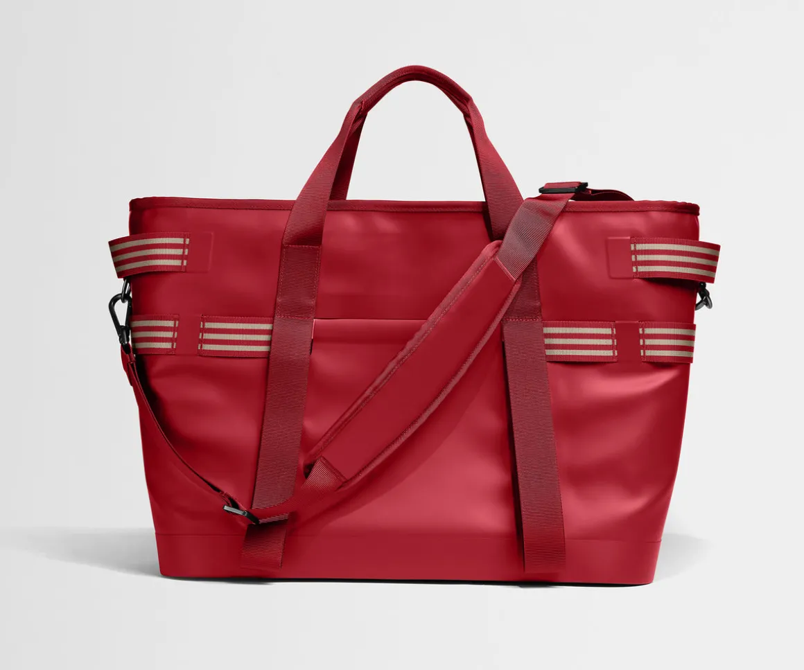 Cooler Tote in Cherry Red