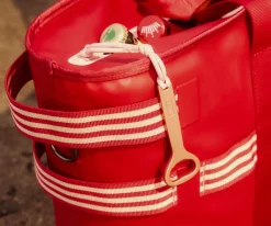 Cooler Tote in Cherry Red