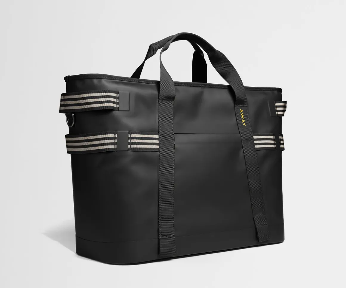 Cooler Tote in Jet Black