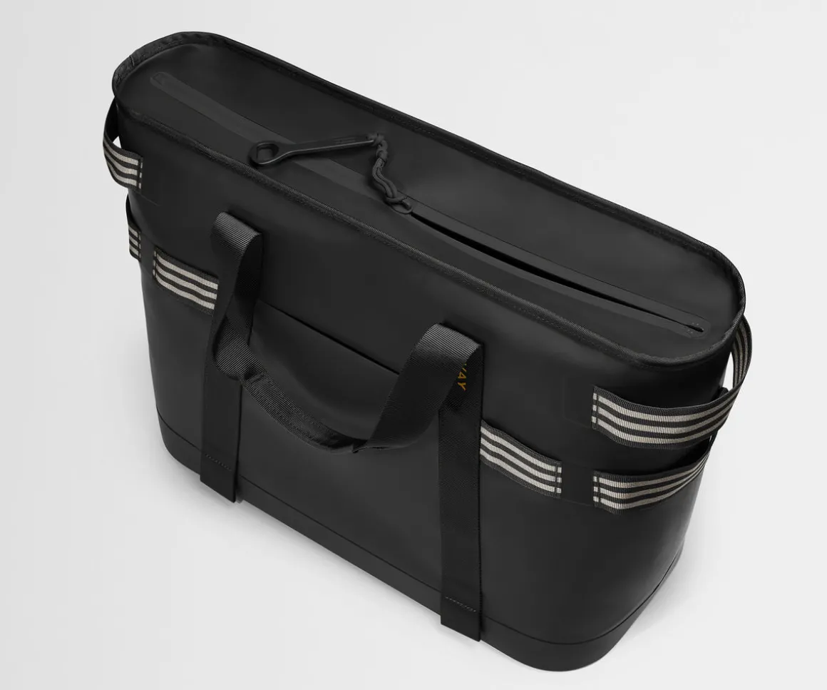Cooler Tote in Jet Black