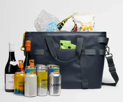 Cooler Tote in Navy Blue