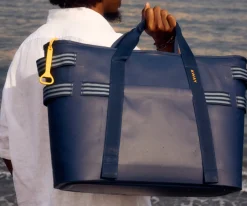 Cooler Tote in Navy Blue