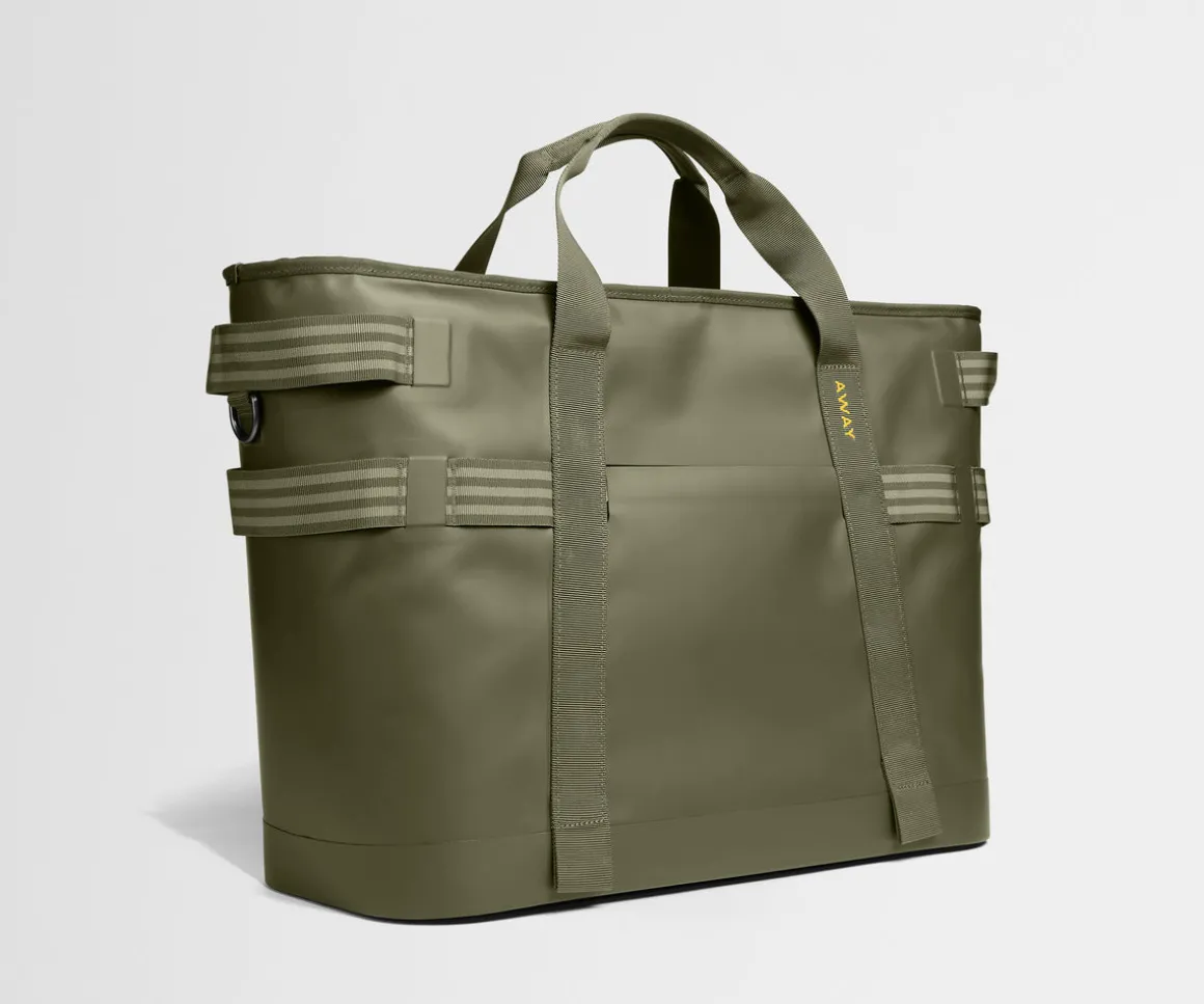 Cooler Tote in Olive Green