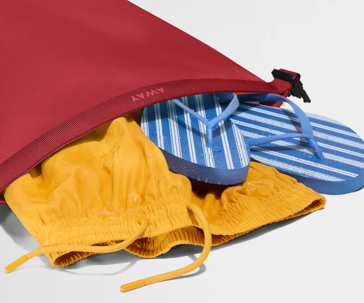 Dry Bag Duo in Cherry Red