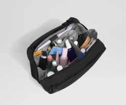 Extra Large Toiletry Bag in Jet Black