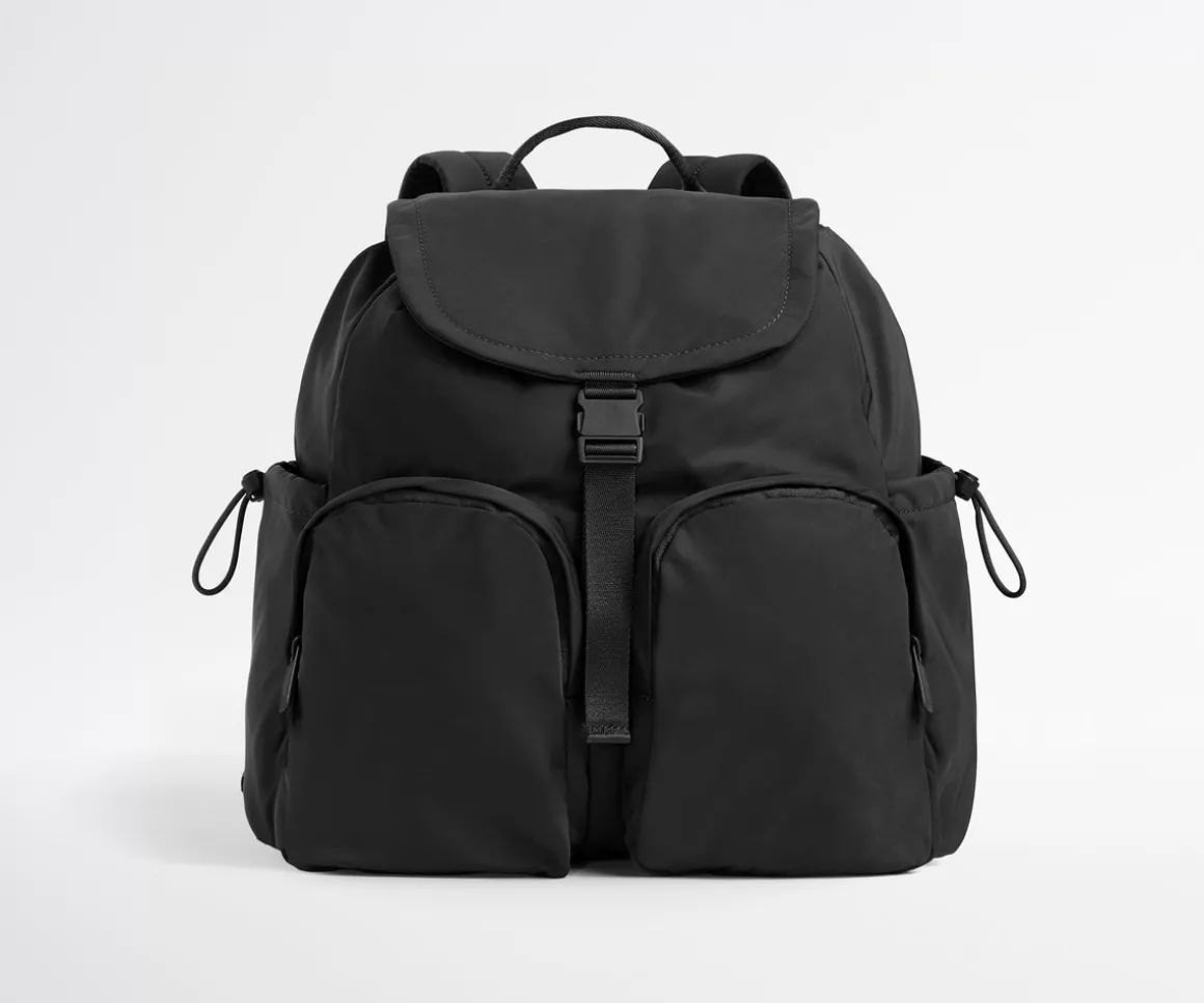 Featherlight Cargo Backpack in Jet Black
