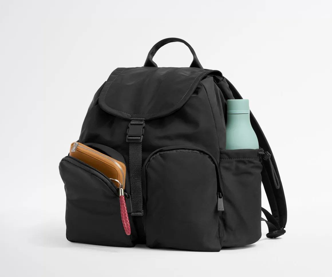 Featherlight Cargo Backpack in Jet Black