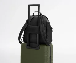 Featherlight Cargo Backpack in Jet Black