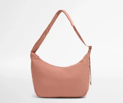 Featherlight Crossbody in Clay Pink