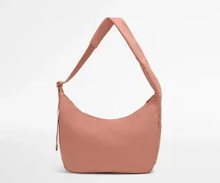 Featherlight Crossbody in Clay Pink