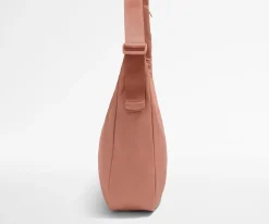 Featherlight Crossbody in Clay Pink