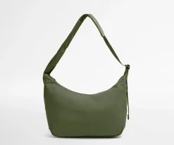 Featherlight Crossbody in Olive Green