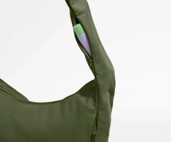 Featherlight Crossbody in Olive Green