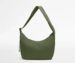 Featherlight Crossbody in Olive Green