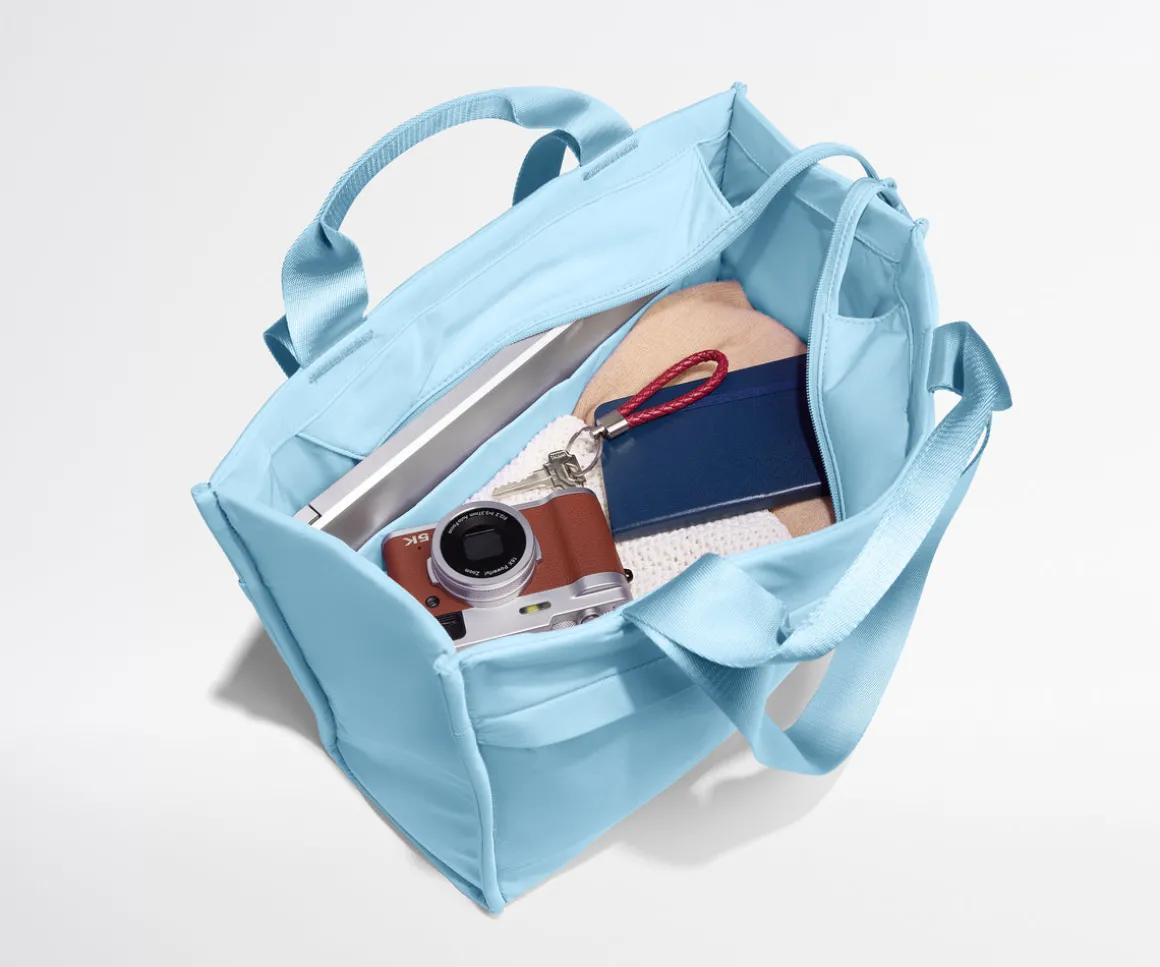 Featherlight Daily Tote in Opal Blue