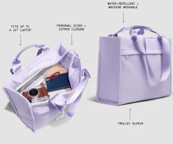 Featherlight Daily Tote in Opal Blue