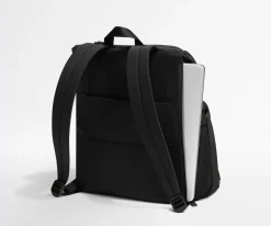 Featherlight Diaper Backpack in Jet Black