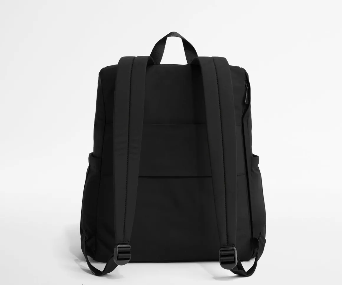 Featherlight Diaper Backpack in Jet Black