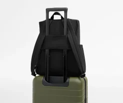 Featherlight Diaper Backpack in Jet Black