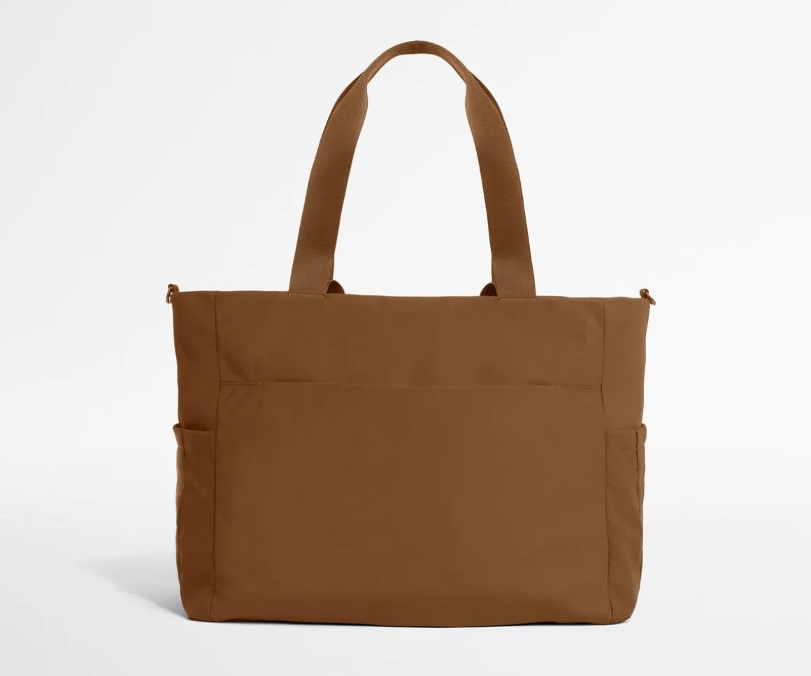 Featherlight Diaper Tote in Amaro Brown