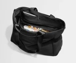 Featherlight Diaper Tote in Jet Black