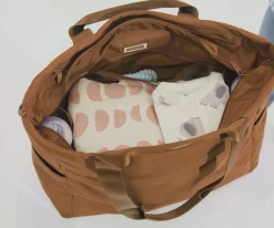 Featherlight Diaper Tote in Jet Black