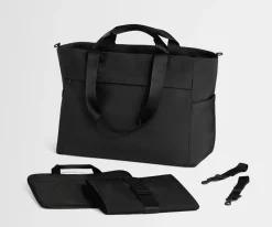 Featherlight Diaper Tote in Jet Black