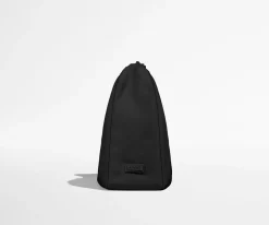 Featherlight Duo Crossbody in Jet Black