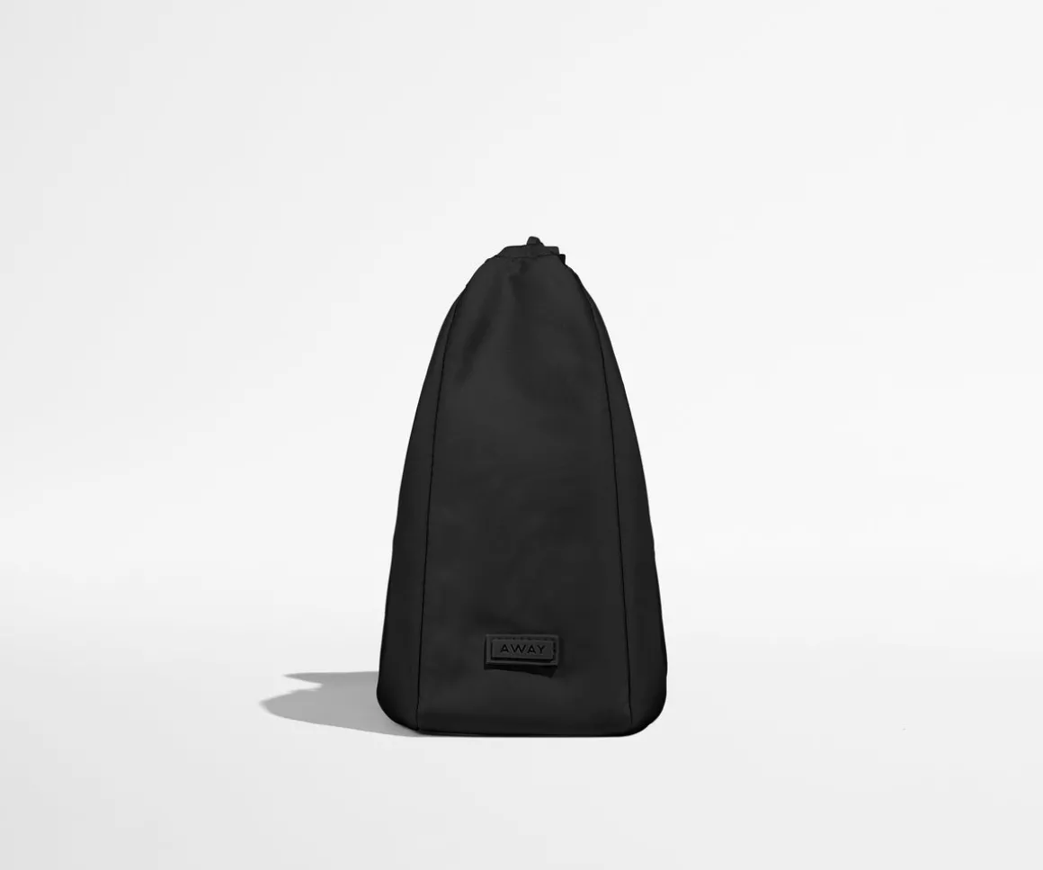 Featherlight Duo Crossbody in Jet Black