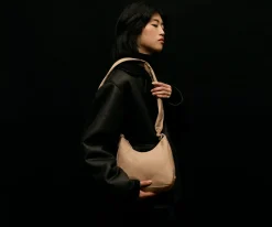 Featherlight Duo Crossbody in Camel Brown