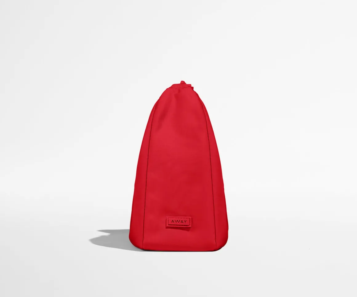 Featherlight Duo Crossbody in Cherry Red