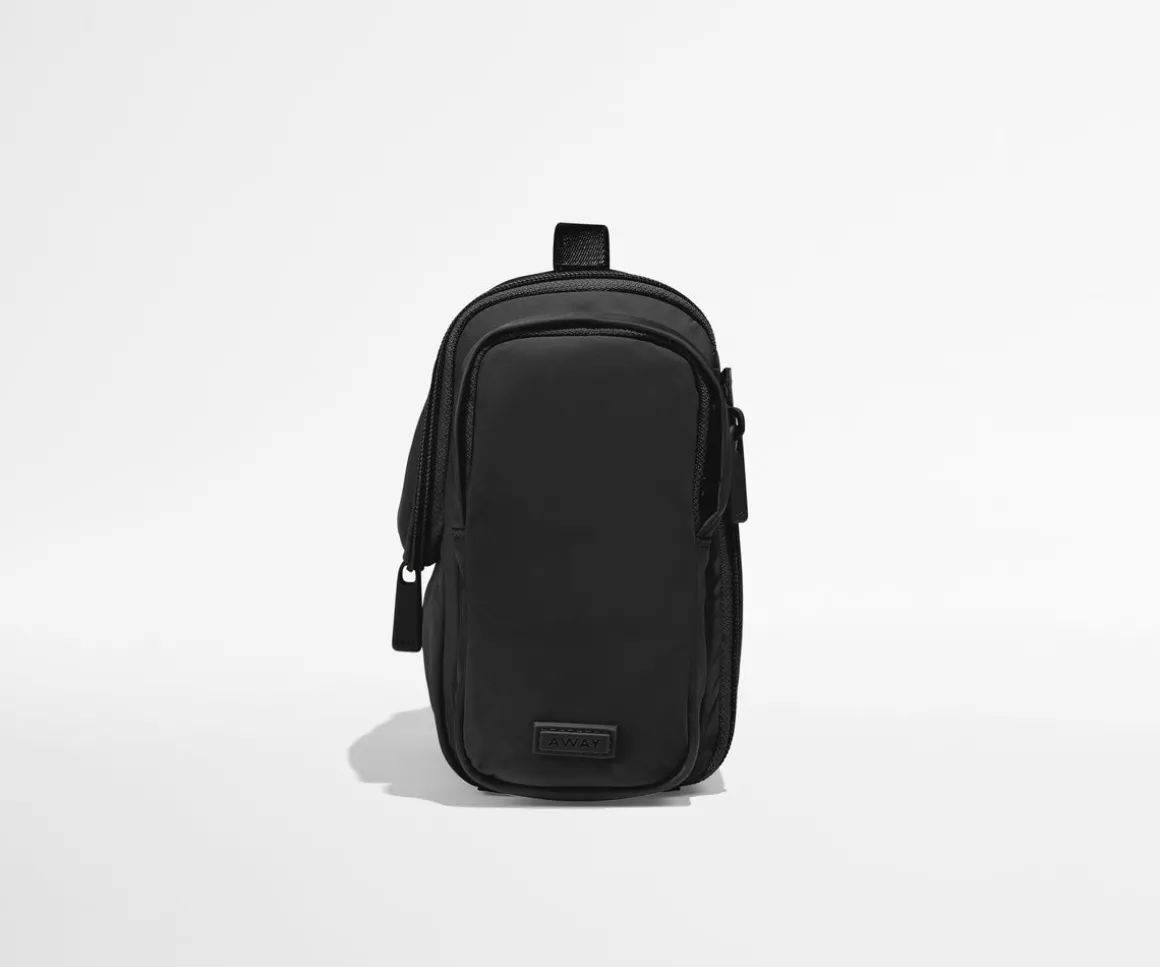 Featherlight Hanging Travel Vanity in Jet Black