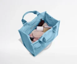 Featherlight Mini Daily Tote in Opal Blue
