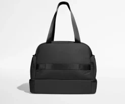 Featherlight Overnight Bag in Jet Black