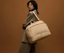 Featherlight Overnight Bag in Camel Brown