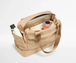 Featherlight Overnight Bag in Camel Brown