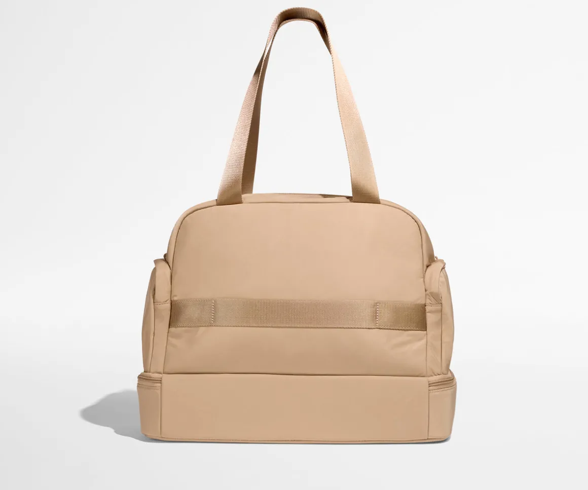 Featherlight Overnight Bag in Camel Brown