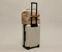 Featherlight Overnight Bag in Camel Brown