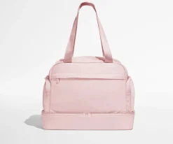 Featherlight Overnight Bag in Blush Pink