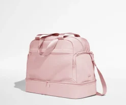Featherlight Overnight Bag in Blush Pink
