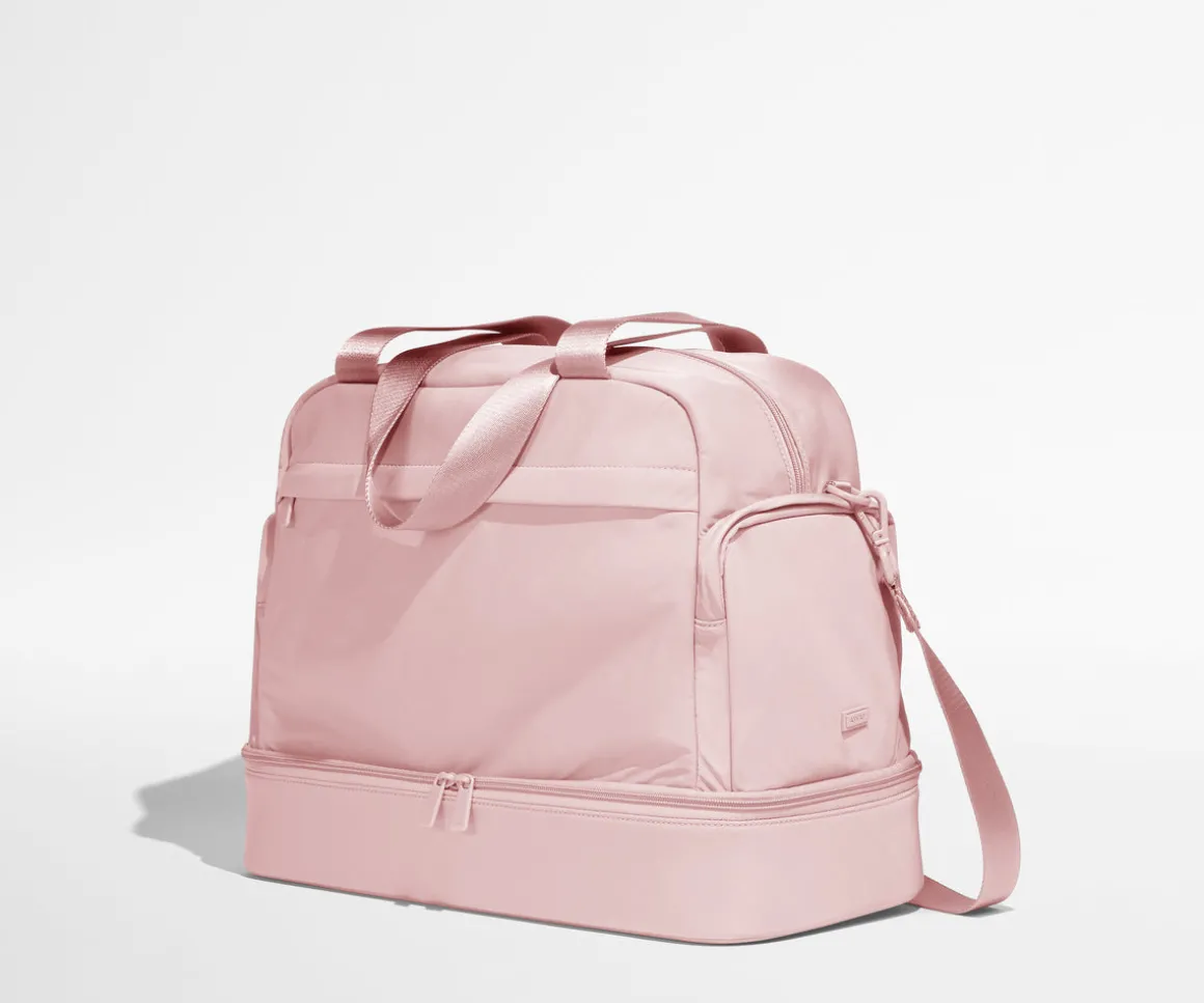 Featherlight Overnight Bag in Blush Pink
