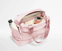 Featherlight Overnight Bag in Blush Pink