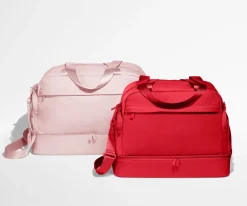 Featherlight Overnight Bag in Blush Pink
