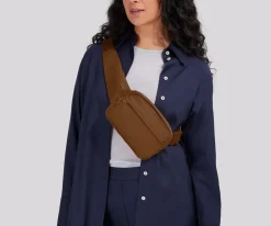 Featherlight Sling Bag in Amaro Brown